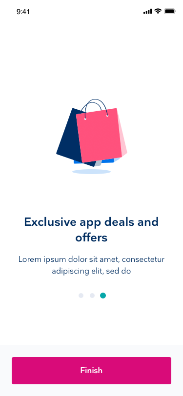 Onboarding: preferences